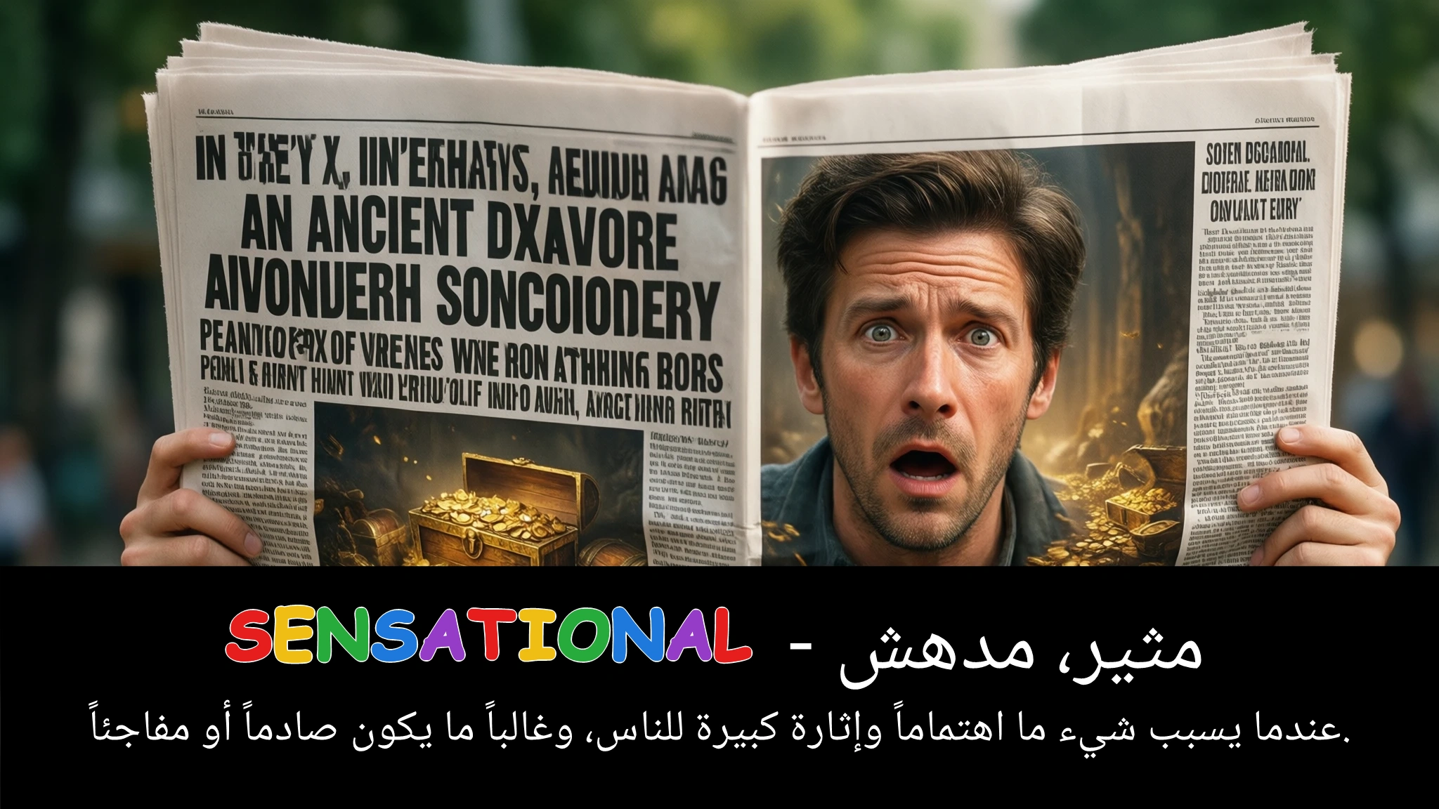 Arabic Illustration for sensational